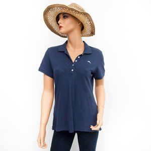 Top Bahama Dark Blue Polo Shirt Small